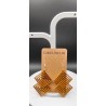 Donnez une touche avant-gardiste à votre style avec nos boucles d'oreilles Matrix. Inspiré des lignes épurées de l'Art Déco et d