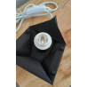Lampe Cube Voronoi en Impression 3D | Lampe à Poser Design Géométrique, Veilleuse Ambiance Moderne, Luminaire Original pour Salo