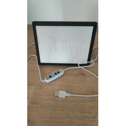 Cadre Photo Lithophanie 3D Personnalisée – Vos Souvenirs en Lumière