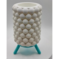 Lampe Photophore Design en Impression 3D – Ambiance Tamisée & Géométrique