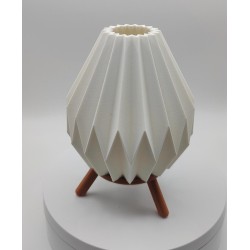 Lampe Photophore Design en Impression 3D – Ambiance Tamisée & Géométrique
